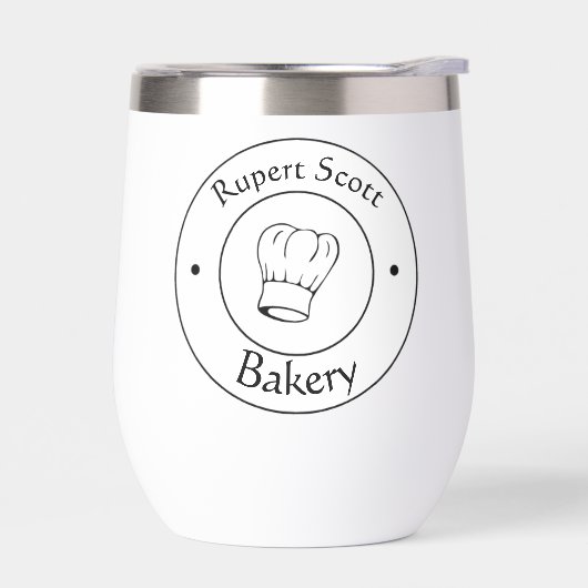 Aangepaste tekst chef's pet business logo (Links)