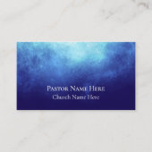 Aangepaste tekst Christelijke kerkvoorganger geper Visitekaartje (Voorkant)
