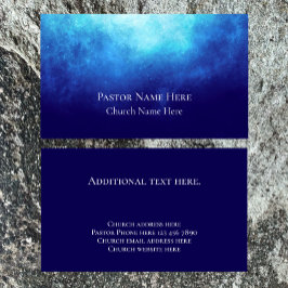 Aangepaste tekst Christelijke kerkvoorganger geper Visitekaartje