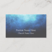 Aangepaste tekst Christelijke kerkvoorganger geper Visitekaartje (Voorkant)