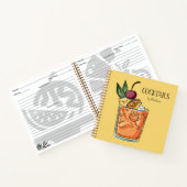 Aangepaste tekst Cocktail Recepten Notitieboek (Binnen)