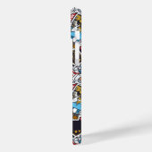 Aangepaste tekst College Comics Patroon Case-Mate iPhone Case (Achterkant / Links)