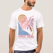 Aangepaste tekst Costa Rica T-shirt (Voorkant)