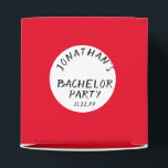 Aangepaste tekst Craps Dobbelstenen Favor Doos Vri Bedankdoosjes<br><div class="desc">Een vrijgezellenfeest organiseren voor je beste vriend? Wil je een geweldige dobbelstenen-thema cadeau doos om een spel-gerelateerd cadeau in te verpakken? Pas deze gunst/cadeau doos aan zoals jij dat wilt. Welke kleur dobbelstenen heb je graag? Laat deze rood zien om eruit te zien als de rode craps dobbelstenen. Pas de...</div>