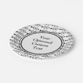 Aangepaste tekst Cross Country Running Party Suppl Papieren Bordje (Gekanteld)