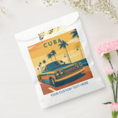 Aangepaste tekst Cuba Bedankzakje (Gezegeld)