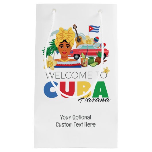 Aangepaste tekst Cuba Havana Klein Cadeauzakje (Voorkant)
