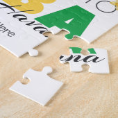 Aangepaste tekst Cuba Havana Legpuzzel (Zijkant)