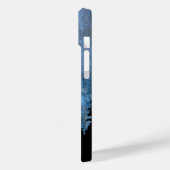 Aangepaste tekst dennenbos nacht Case-Mate iPhone case (Achterkant / Links)