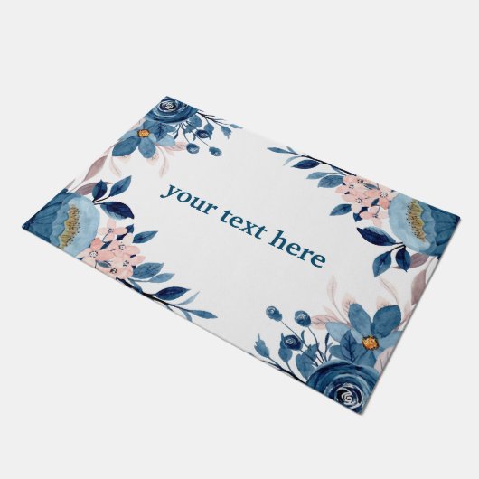 aangepaste tekst deurmat (Schuin)