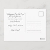 Aangepaste tekst 💀 Día de Muertos Briefkaart (Achterkant)