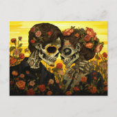 Aangepaste tekst 💀 Día de Muertos Briefkaart (Voorkant)