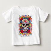 Aangepaste tekst Dia de Muertos Suikerschedel (Voorkant)