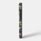 Aangepaste tekst dinosauruspatroon iPhone hoesje (Linkerkant)