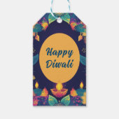 Aangepaste tekst, Diwali Brilliance-Label Cadeaulabel (Voorkant)