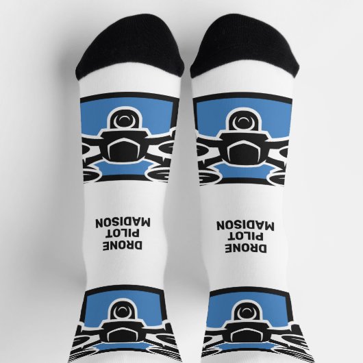 Aangepaste tekst drone sokken (Top)
