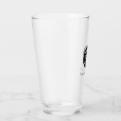 Aangepaste tekst Een Logo toevoegen Glas (Rechts)