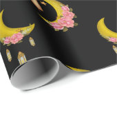 Aangepaste tekst Eid al-Fitr Mubarak Cadeaupapier (Rol Hoek)