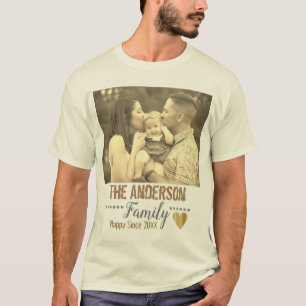 Aangepaste tekst en afbeelding t-shirt