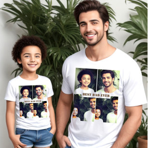 Aangepaste tekst en afbeelding x4 t-shirt