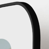 Aangepaste tekst en foto Beste opa ooit Pickleball Paddle (Links Detail)