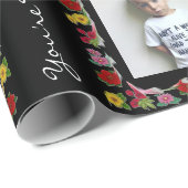 Aangepaste tekst en foto-Moederdag Cadeaupapier (Rol Hoek)