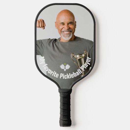 Aangepaste tekst en foto-pickleball-peddel pickleball paddle (Voorkant)