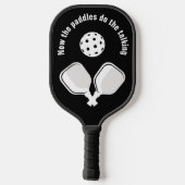 Aangepaste tekst en foto-pickleball-peddel pickleball paddle (Achterkant)