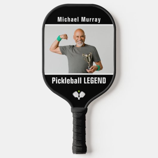 Aangepaste tekst en foto-pickleball-peddel pickleball paddle (Voorkant)