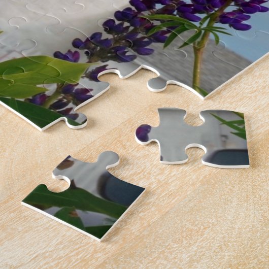 Aangepaste tekst en foto-promotoren legpuzzel (Zijkant)