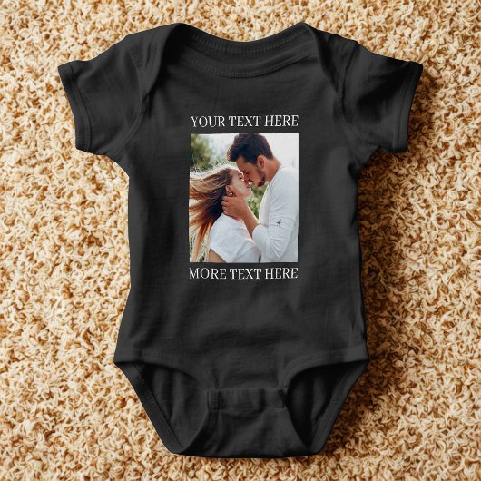 Aangepaste tekst en foto romper