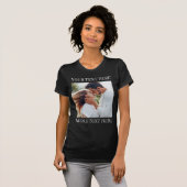 Aangepaste tekst en foto t-shirt (Voorkant volledig)