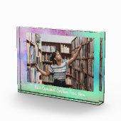 Aangepaste tekst- en fotokleurexplosie fotoblokken (Rechts)