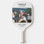 Aangepaste tekst en foto's gepersonaliseerd pickleball paddle (Voorkant)
