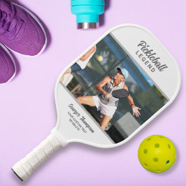 Aangepaste tekst en foto's gepersonaliseerd pickleball paddle