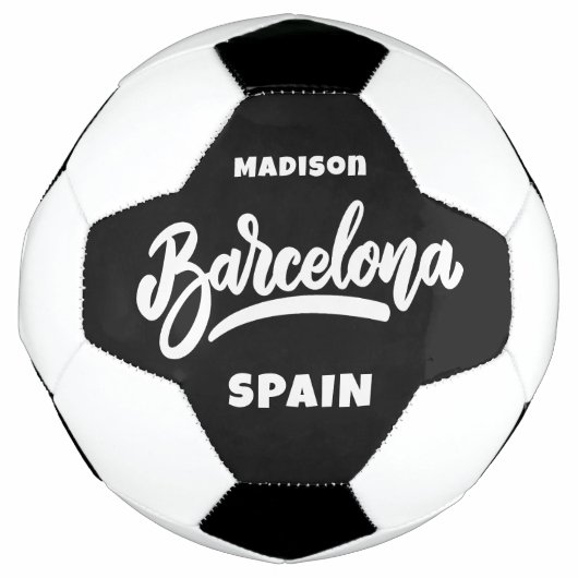 Aangepaste tekst en kleur Barcelona Voetbal (Voorkant)