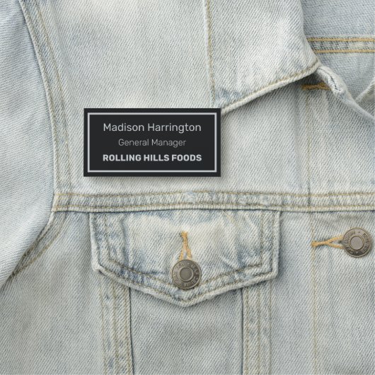 Aangepaste tekst en kleur naamplaatje (In situ)
