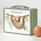 Aangepaste tekst en kleur Schattigee luiheid (In situ)