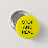 Aangepaste tekst en kleur speldknop ronde button 3,2 cm (Voorkant /achterkant)