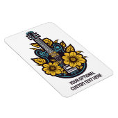 Aangepaste tekst en kleur ukelele magneet (Rechterzijde)