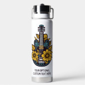 Aangepaste tekst en kleur ukelele waterfles (Achterkant)