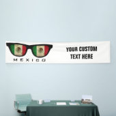 Aangepaste tekst en kleurenbanner voor Mexicaanse  Spandoek (Beurs)