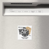 Aangepaste tekst en kleurenfilm magneet (Insitu (Vaatwasser))