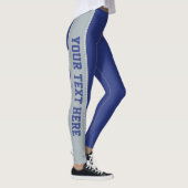 Aangepaste tekst- en kleurenleggings leggings (Rechts)