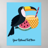 Aangepaste tekst en kleurentouche poster (Voorkant)