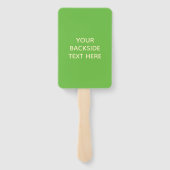 Aangepaste tekst- en kleurenventilatoren voor ball handwaaier (Achterkant)