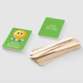 Aangepaste tekst- en kleurenventilatoren voor ball handwaaier (Niet-gemonteerd)