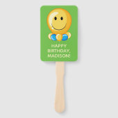 Aangepaste tekst- en kleurenventilatoren voor ball handwaaier (Voorkant)