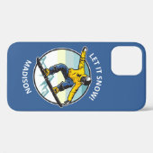 Aangepaste tekst en naam telefoongesprekken met SN Case-Mate iPhone Case (Achterkant (horizontaal))