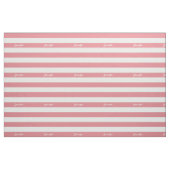 Aangepaste tekst en strips stof (Fat Quarter)